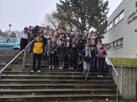 Exkurze druhého ročníku na FAI UTB ve Zlíně