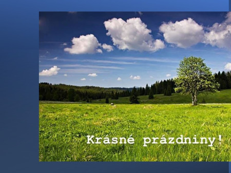 Hlavní prázdniny – úřad školy