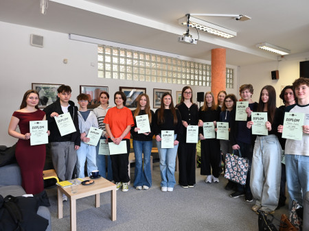 Krajské kolo konverzační soutěže v RJ