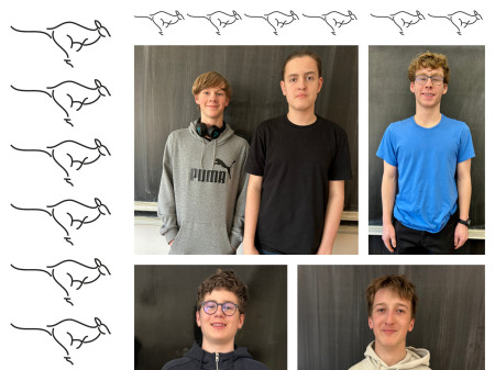 Matematický klokan a tři medaile z krajského srovnání