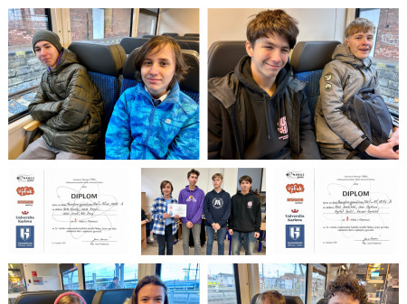 Bronzová medaile z Náboje Junior