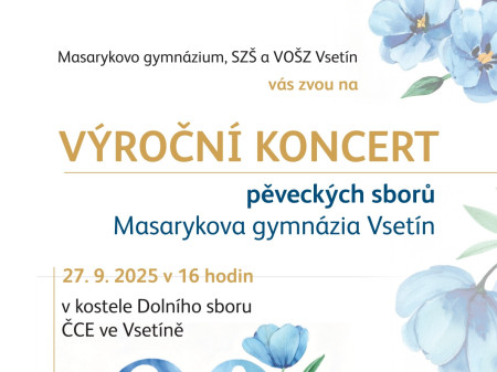 Koncert k 30. výročí pěveckých sborů MGV