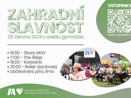 Zahradní slavnost 2024